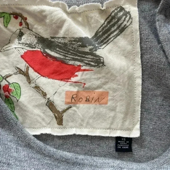 Robin ruffled sleeve wool angora mix shirt - Picture 4 of 7